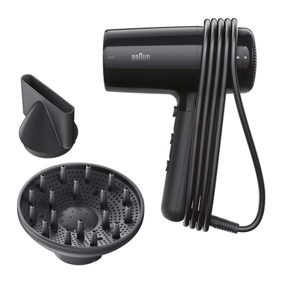 Hårfön DC 2200W 3värme & 2hastighetslägen + 2 tillbehör