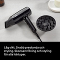 Hårfön 2100W 3värme & 2hastighetslägen + 2 tillbehör