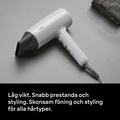 Hårfön 2100W 3värme & 2hastighetslägen + 2 tillbehör