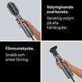 Air Styler IONTEC 800W 2 kombinerade värme-/hastighetslägen + 2 tillbehör