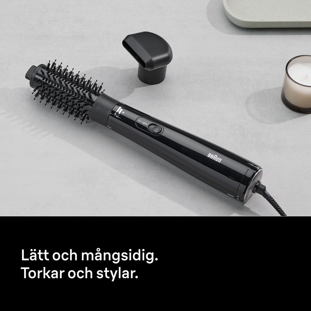 Air Styler IONTEC 700W 2 kombinerade värme-/hastighetslägen + 2 tillbehör