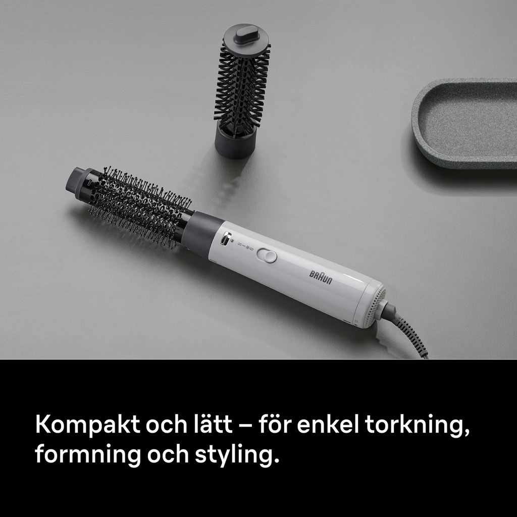 Air Styler COMPACT 300W 3 kombinerade värme-/hastighetslägen + 2 tillbehör