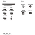 TV 50" 4K UHD Titan OS Ambilight 50PUS8001 Svart