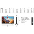 TV 55" 4K UHD Titan OS Ambilight 55PUS8001 Svart