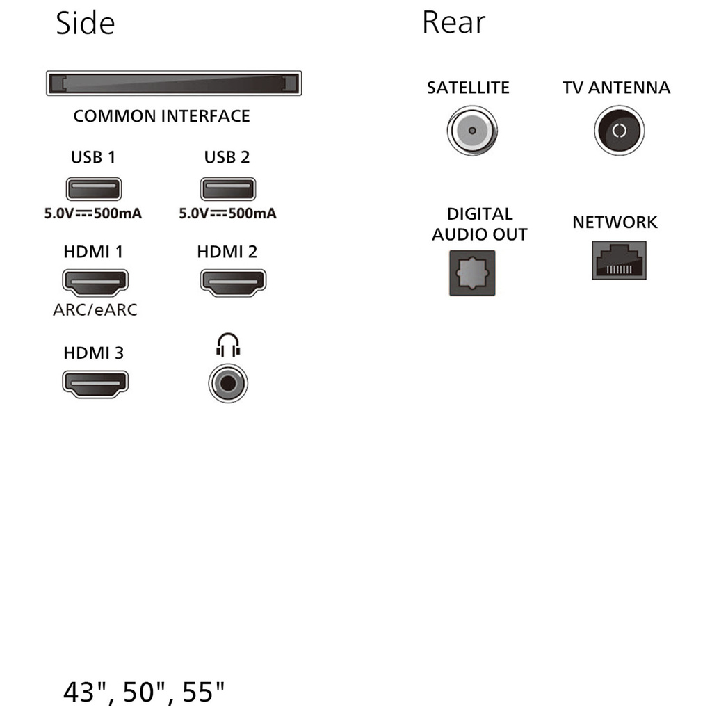 TV 55" 4K UHD Titan OS Ambilight 55PUS8001 Svart