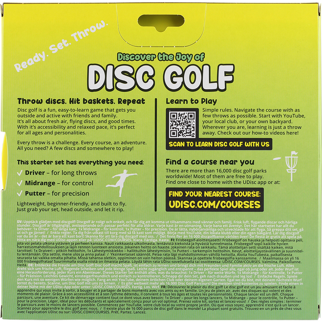 Disc Golf Starter Set