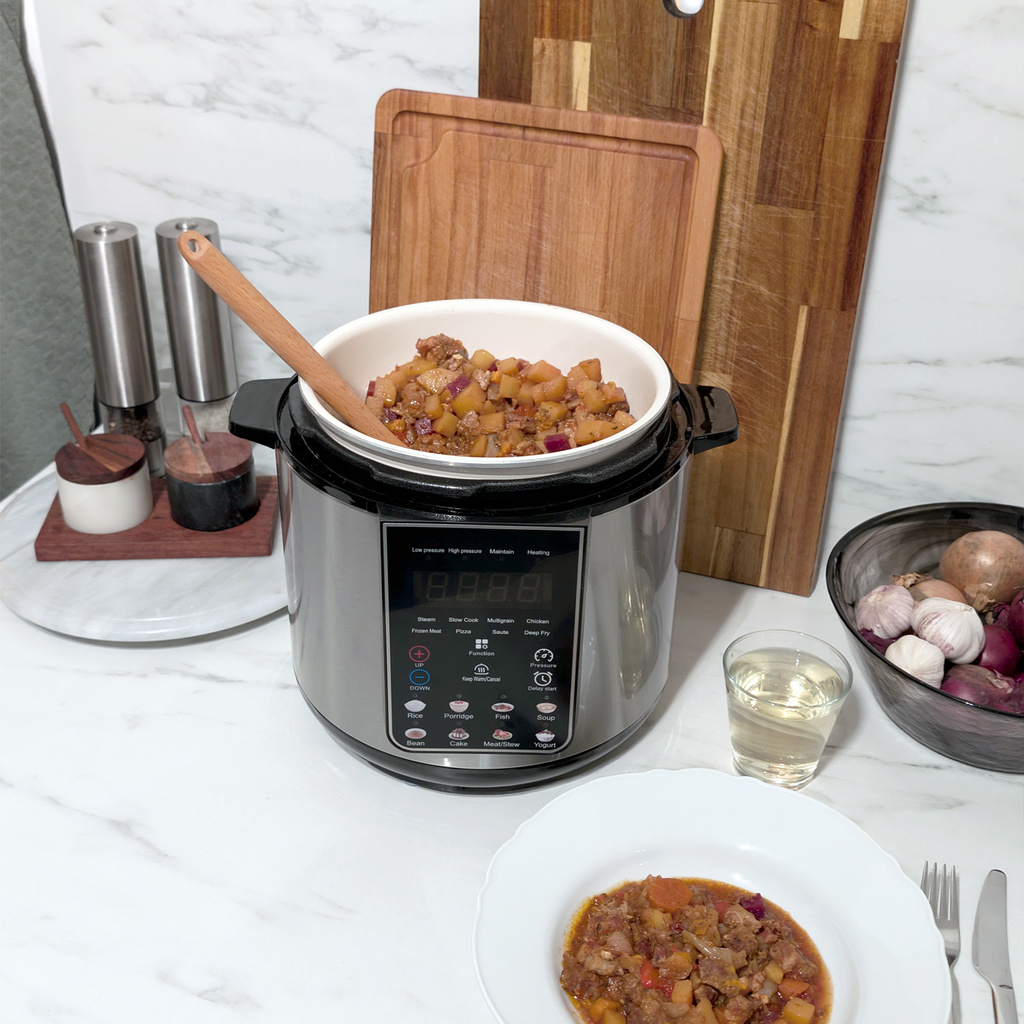 Multi Cooker/Pressure Cooker Ceramic 16-in-1 6L 1000W PC600