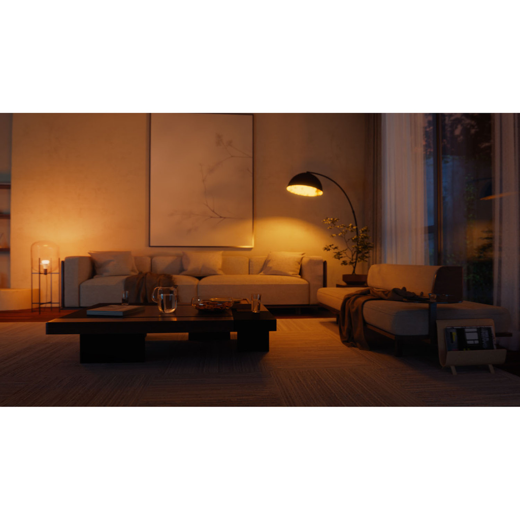 White and Color Ambiance E27 1100lm 2-pack