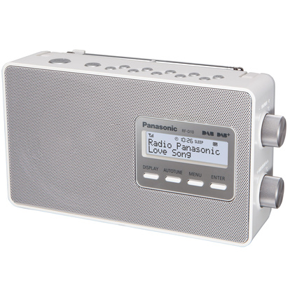 Radio FM DAB+ LCD Screen RF-D10EG-W White