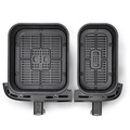 Airfryer Dual Easy Fry 8,3 L svart