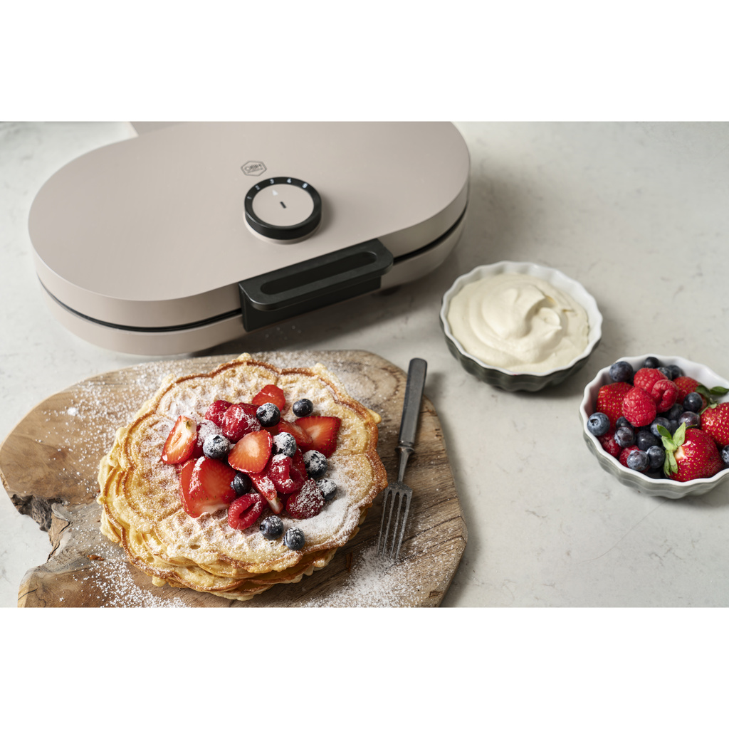 Våffeljärn Dubbelt Electa 6995 Keramiskt non-stick 1200W