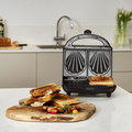 Smörgåsgrill Toasty 700 W Svart