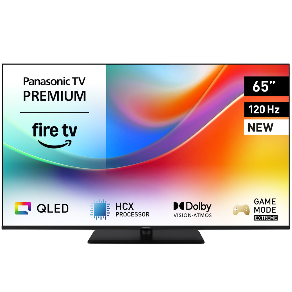 TV 65" 4K QLED Fire TV TV-65W85BEZC Svart 