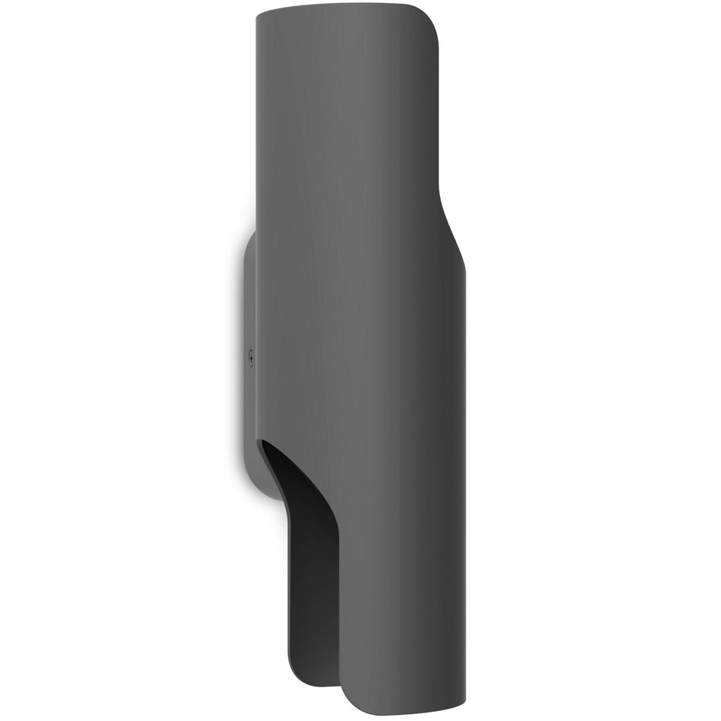 Fira Vägglampa Up-/Downlight 800lm Ultra Efficient Antracit