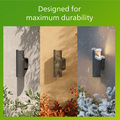 Fira Vägglampa Up-/Downlight 800lm Ultra Efficient Antracit