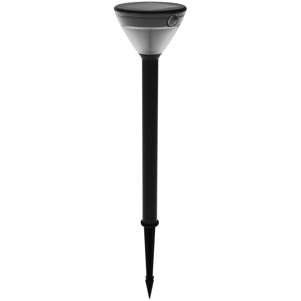 Kyna Piedestal Solcell IR-sensor LED 400/10lm Svart