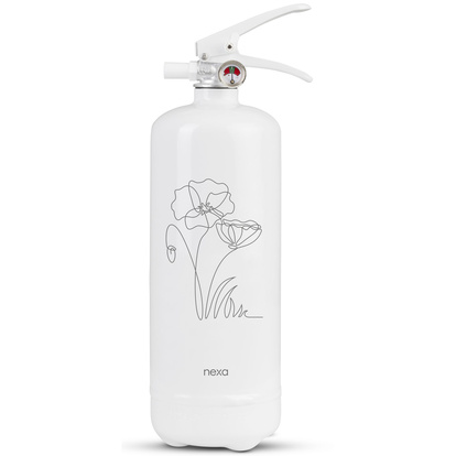 Brandsläckare Pulver Poppy 2 kg 13A