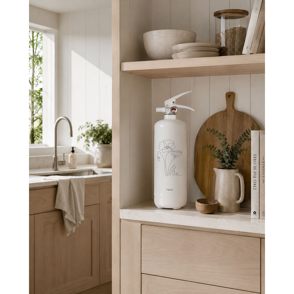 Brandsläckare Pulver Poppy 2 kg 13A