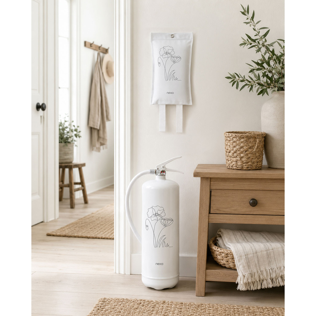 Brandfilt Silikon Poppy 120x120 cm