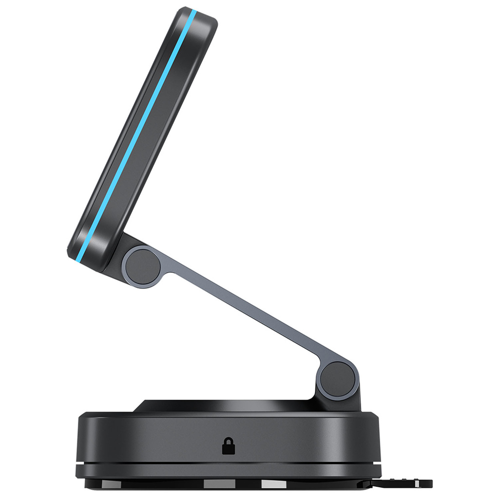 Mobilhållare med vakuumfäste MagSafe-kompatibel laddare 15W