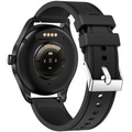 Smartwatch rund AMOLED-display Trainerround3 Svart