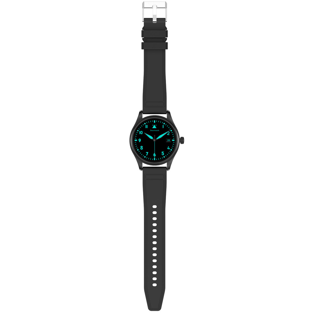 Smartwatch rund AMOLED-display Trainerround3 Svart