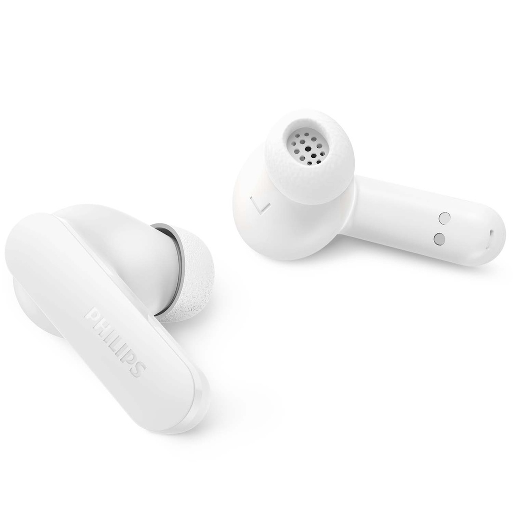 Hörlurar In-ear TWS Stem,36h speltid IPX4 APP GRS Vita