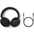 Hörlurar Over-ear Bluetooth + kabel ANC 80h speltid Hi-res App GRS Svart