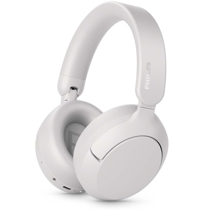 Hörlurar Over-ear Bluetooth + kabel ANC 80h speltid Hi-res App GRS Vit