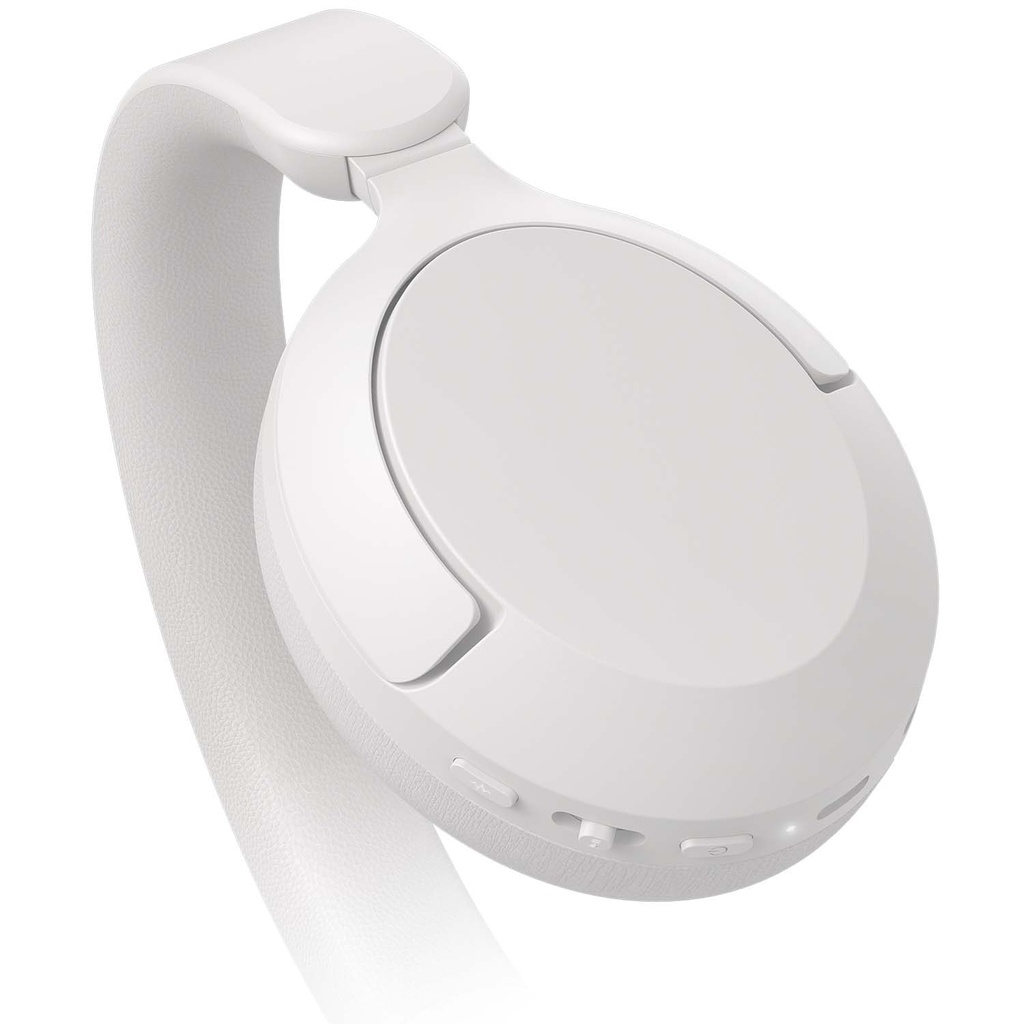 Hörlurar Over-ear Bluetooth + kabel ANC 80h speltid Hi-res App GRS Vit