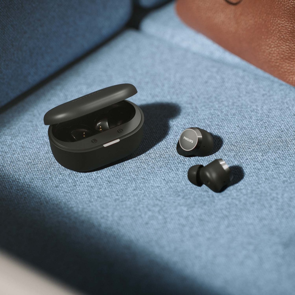Hörlurar In-ear dot TWS 24h speltid IPX4 APP GRS Svarta
