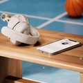 Hörlurar On-ear Bluetooth ANC,0H speltid App GRS Vit