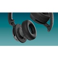 Hörlurar On-Ear Bluetooth 70h speltid App Svarta