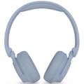 Hörlurar On-Ear Bluetooth 70h speltid App Ljusblå