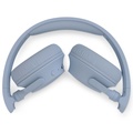 Hörlurar On-Ear Bluetooth 70h speltid App Ljusblå