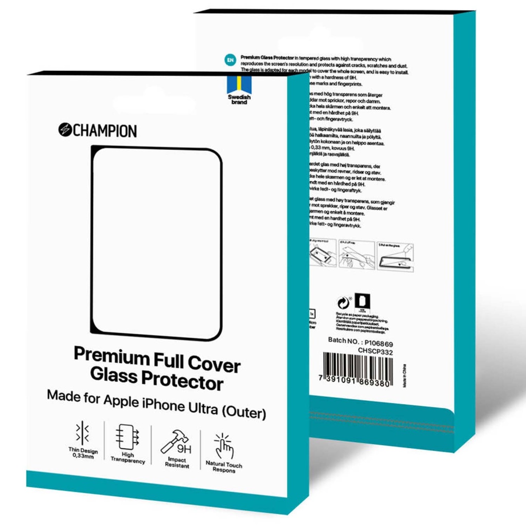 Screen Protector iPhone Ultra Outer