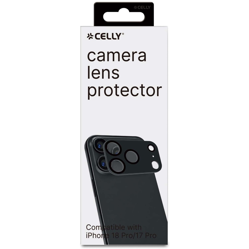 CameraPro Skydd för kameralins iPhone 18 Pro/17 Pro Dark Silver