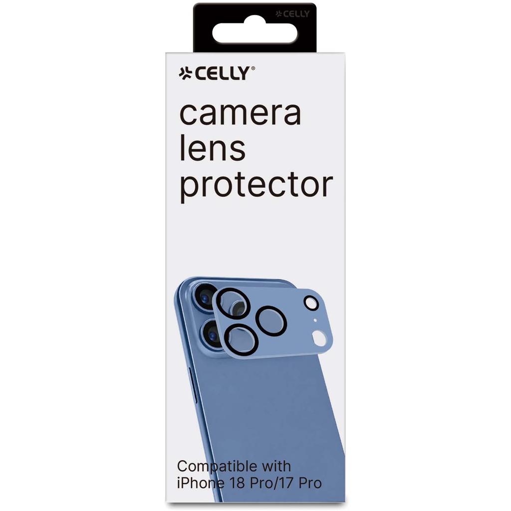 CameraPro Skydd för kameralins iPhone 18 Pro/17 Pro Light Blue