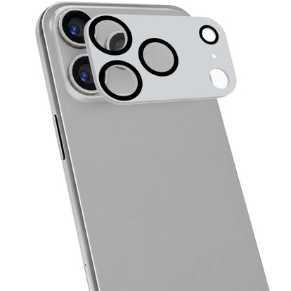 CameraPro Skydd för kameralins iPhone 18 Pro/17 Pro Silver