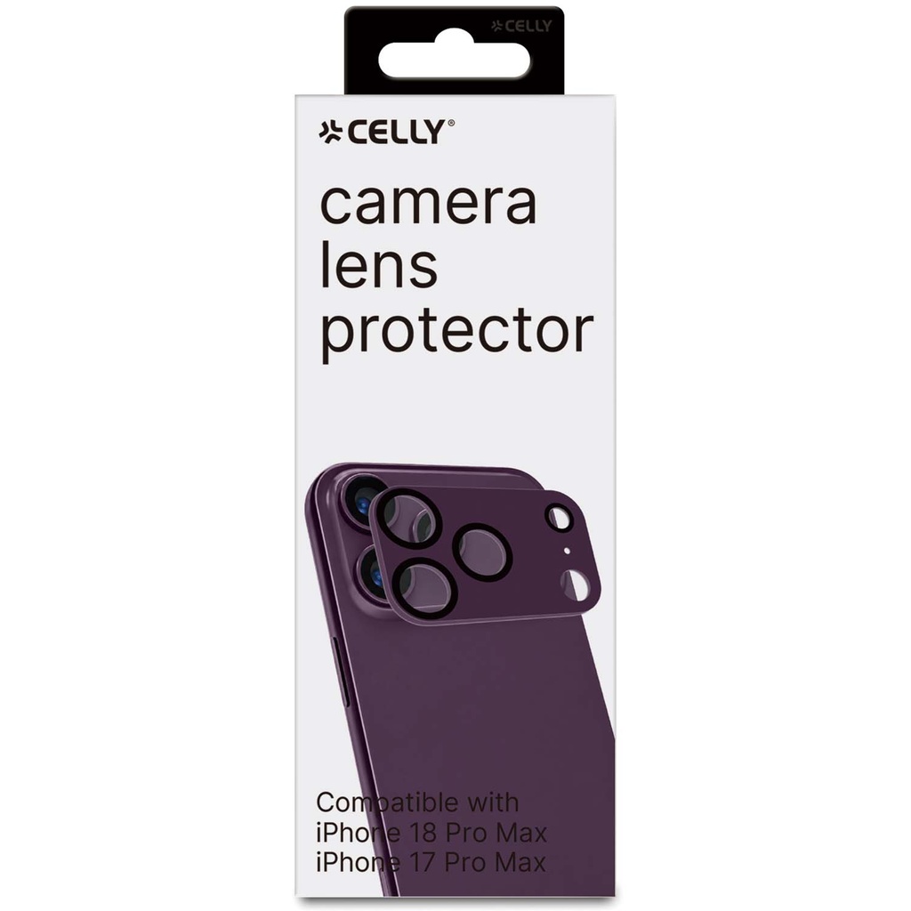 CameraPro Skydd för kameralins iPhone 18 Pro Max/17 Pro Max Cherry