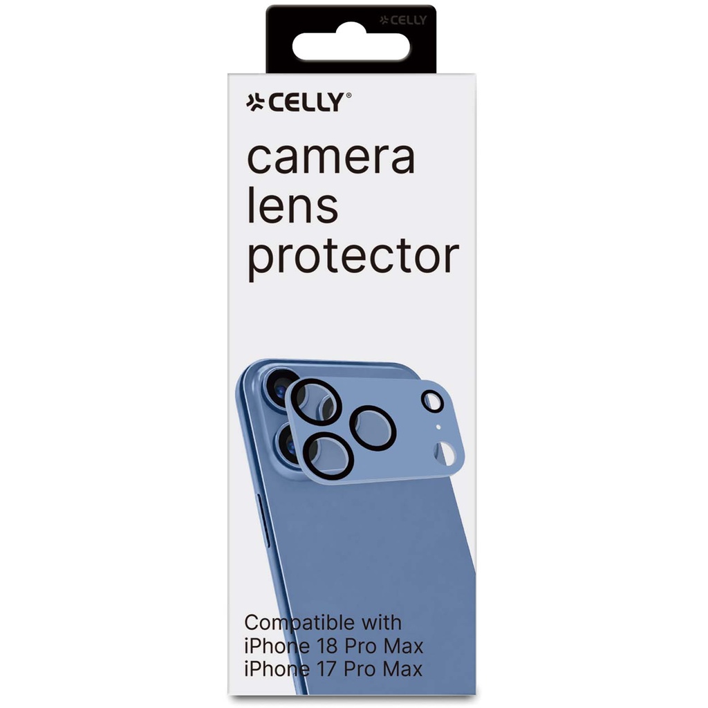 CameraPro Skydd för kameralins iPhone 18 Pro Max/17 Pro Max Light Blue
