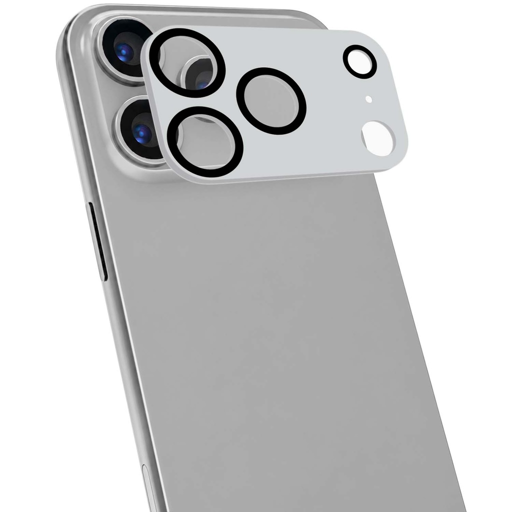 CameraPro Skydd för kameralins iPhone 18 Max Pro/17 Pro Max Silver