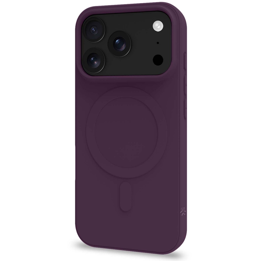 Cromomag Soft rubber case MagSafe-kompatibelt iPhone 18 Pro/17 Pro Cherry