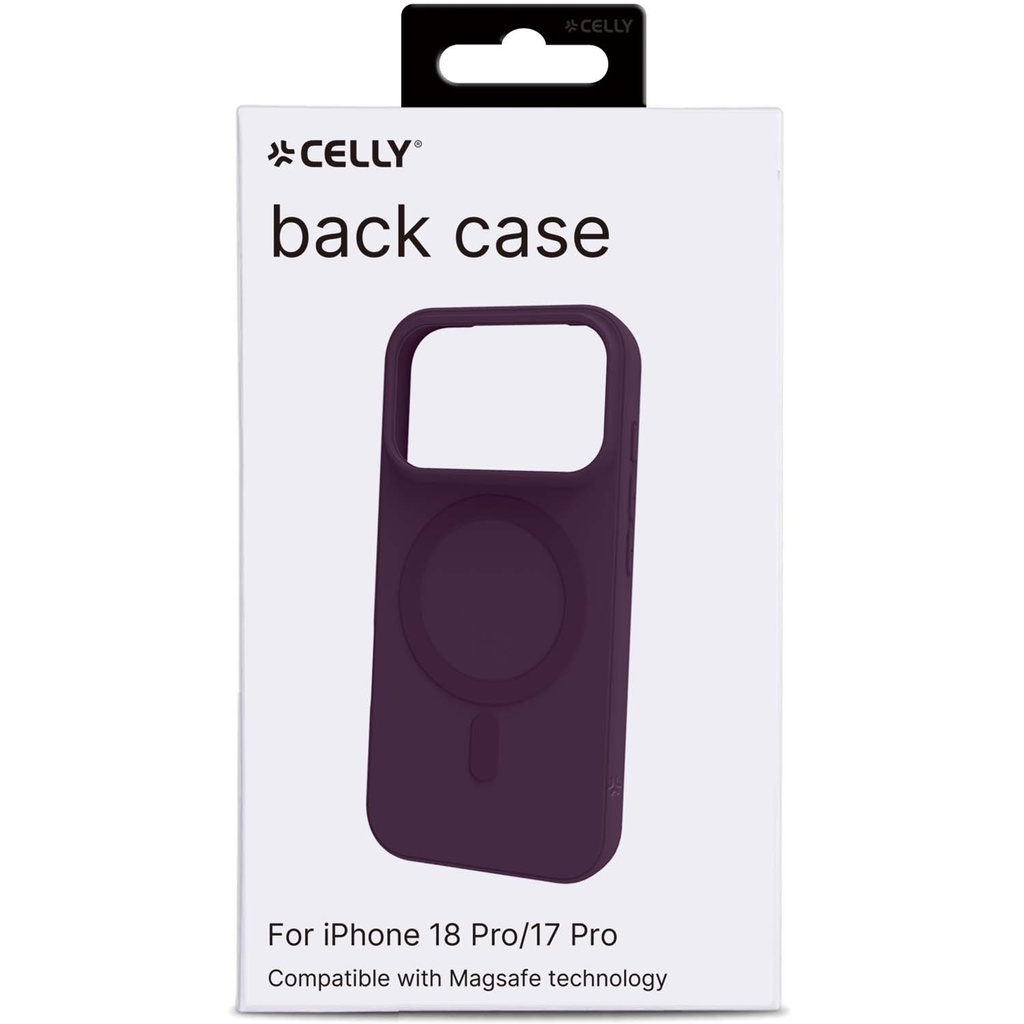 Cromomag Soft rubber case MagSafe-kompatibelt iPhone 18 Pro/17 Pro Cherry