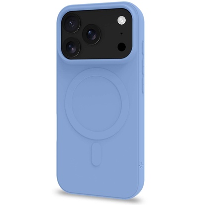 Cromomag Soft rubber case MagSafe-kompatibelt iPhone 18 Pro/17 Pro Light Blue