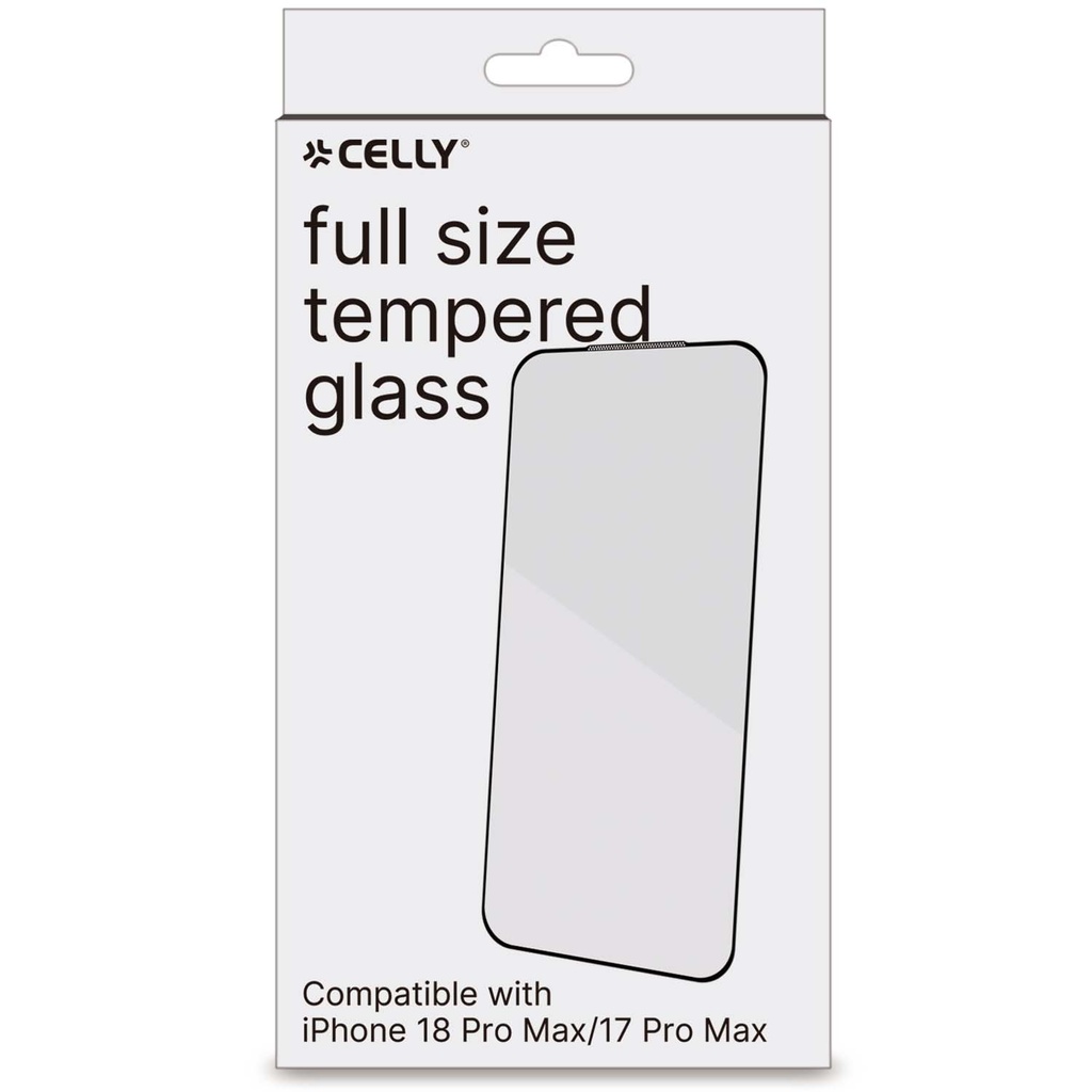 Full Glass Skärmskydd Härdat glas iPhone 18 Pro Max/17 Pro Max