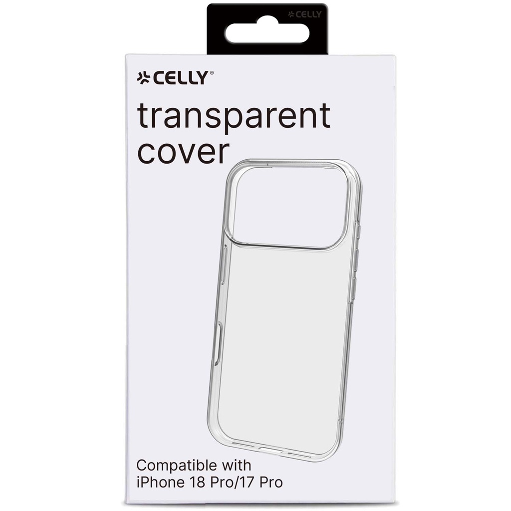 Gelskin TPU Cover iPhone 18 Pro/17 Pro Transparent