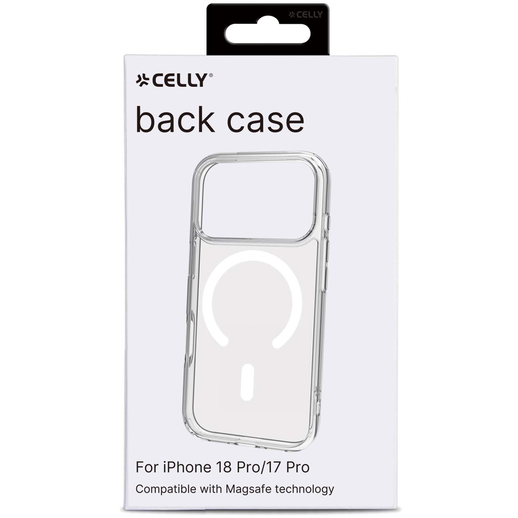 Gelskinmag TPU Cover MagSafe-kompatibelt iPhone 18 Pro/17 Pro Transparent