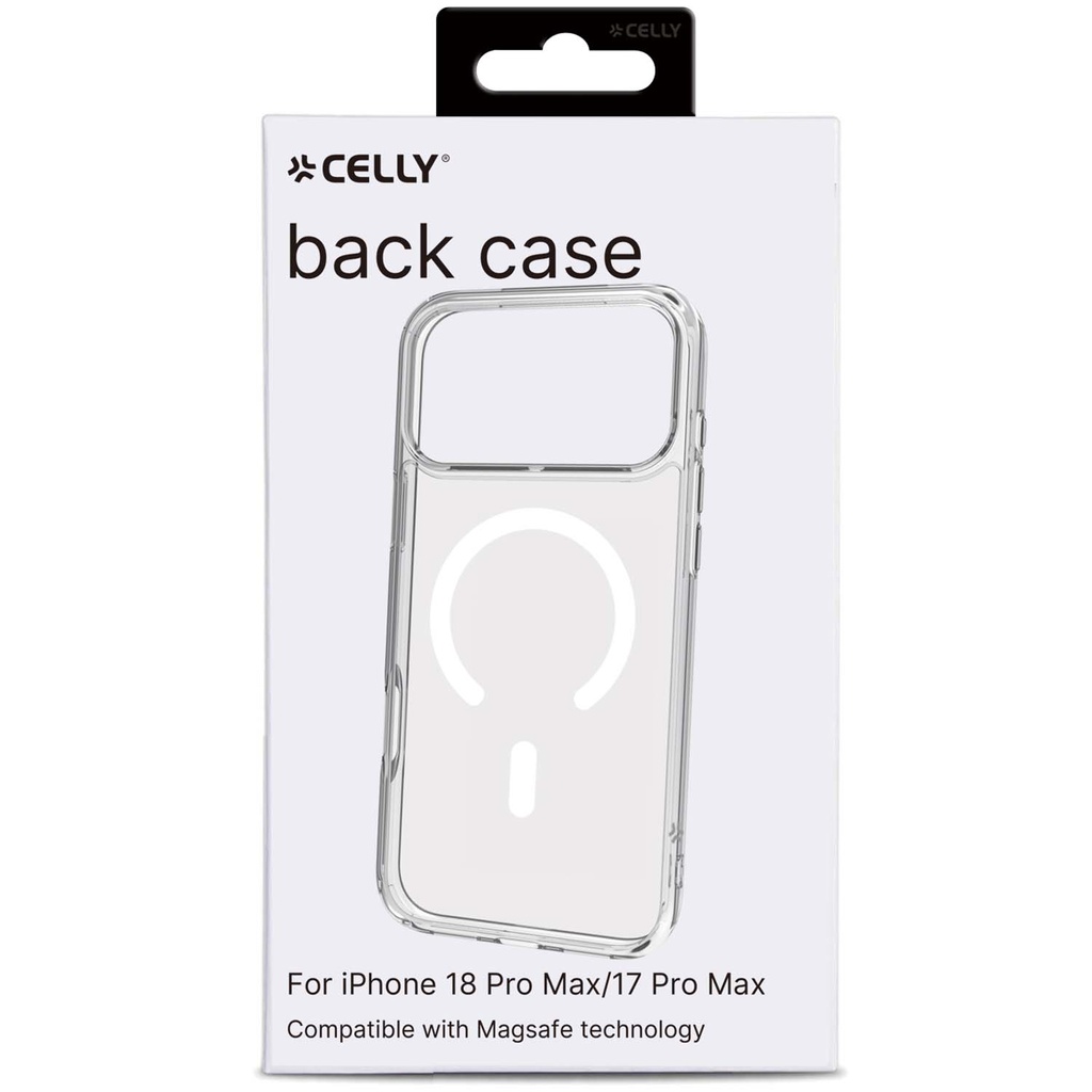 Gelskinmag TPU Cover MagSafe-kompatibelt iPhone 18 Pro Max/17 Pro Max Transparent