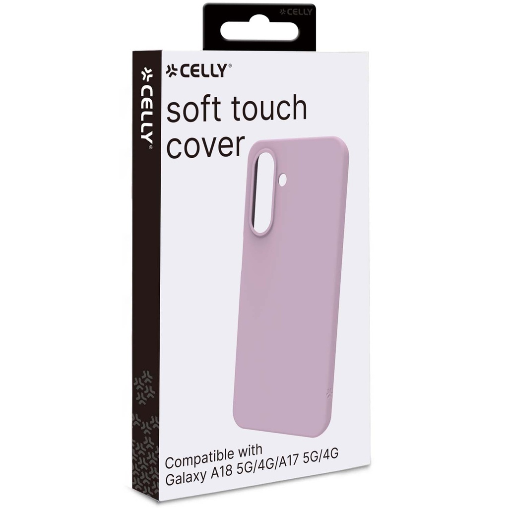Cromo Soft rubber case Galaxy A18 5G/4G / A17 5G/4G/Entprise ed. Rosa